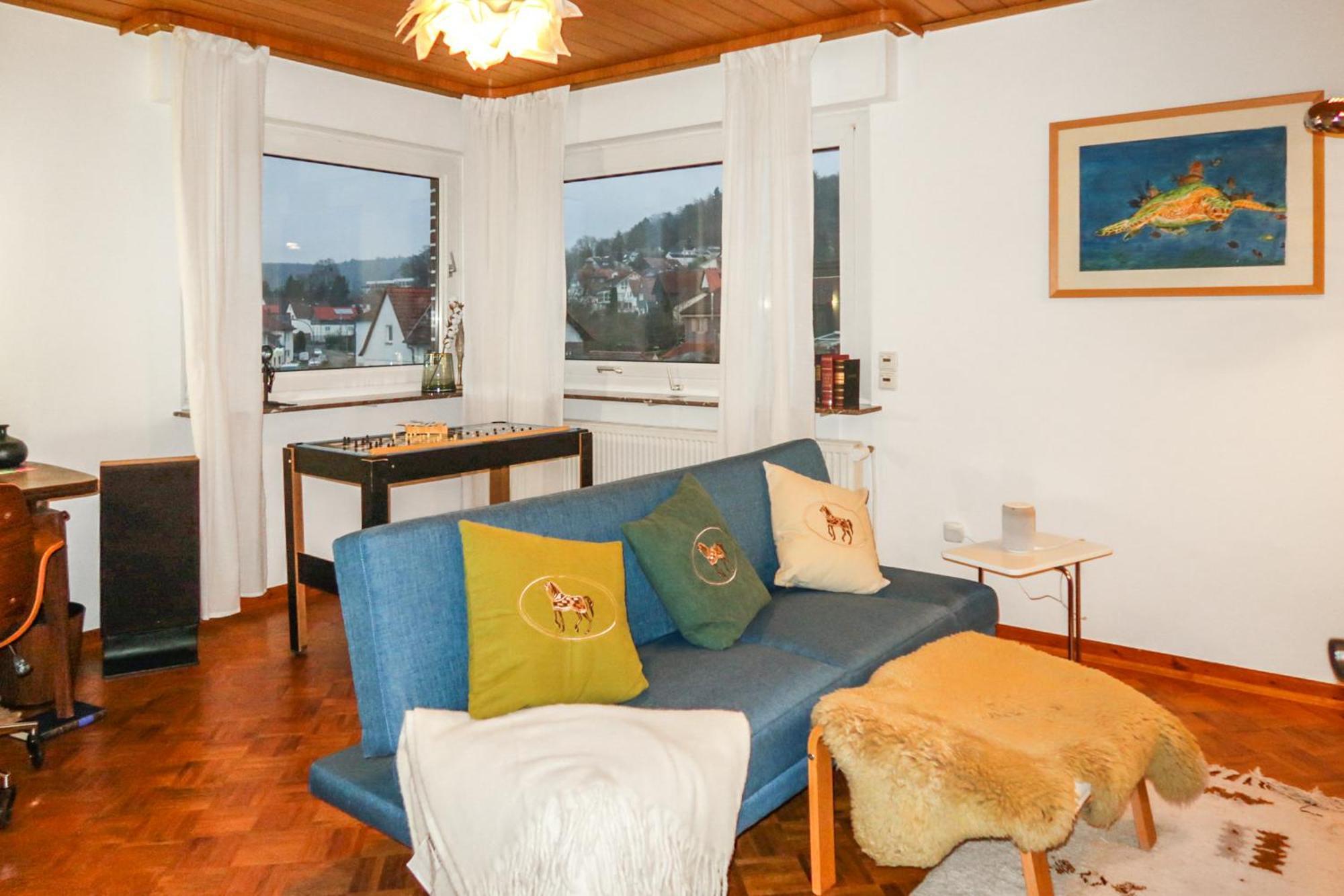 Homestay - Panoramablick Ueber Buedingen المظهر الخارجي الصورة